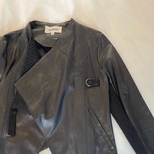 Faux leather jacket
